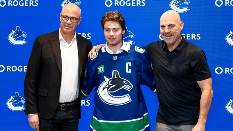 105-Year-Old Canucks Fan Meets Her Hero, Captain Quinn Hughes