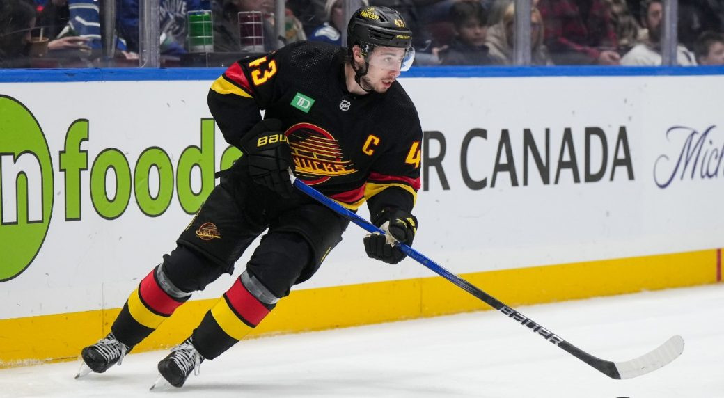 105-Year-Old Canucks Fan Meets Her Hero, Captain Quinn Hughes