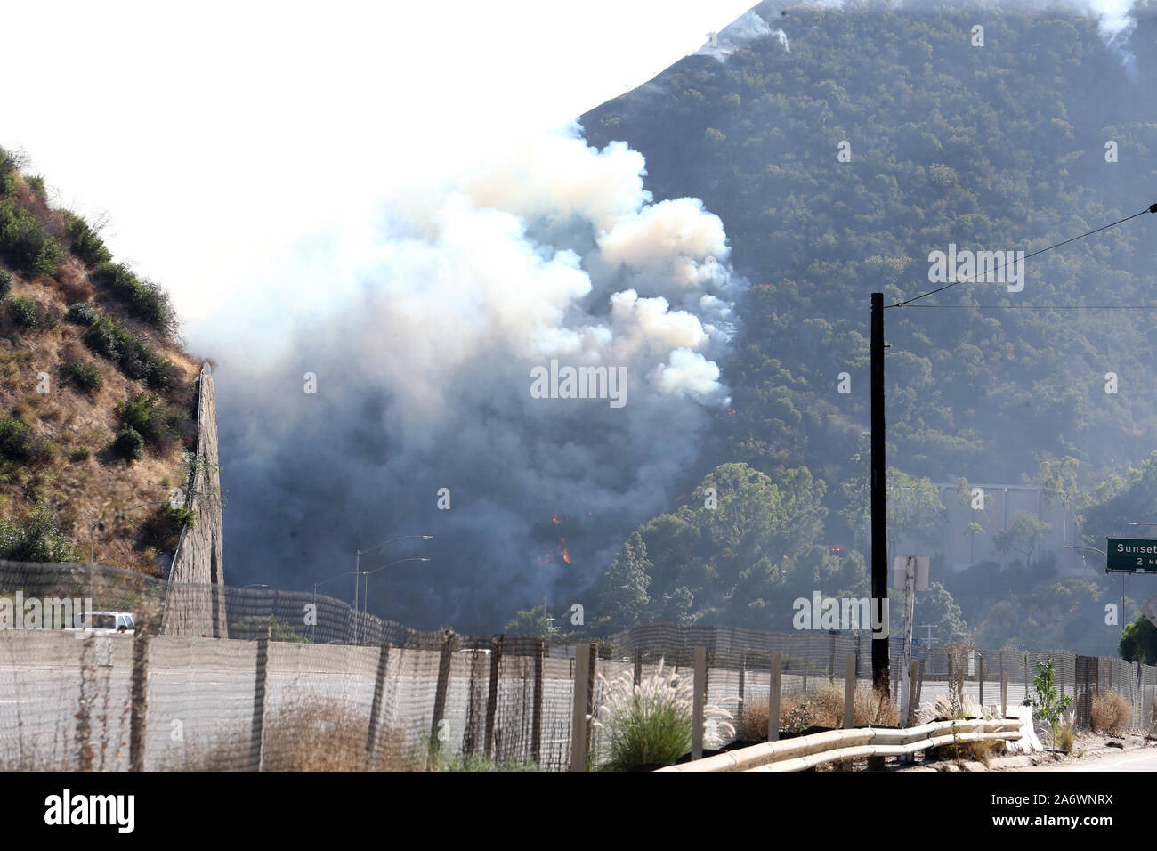 40-Acre Sepulveda Fire Near 405 Freeway Stopped: Evacuation Warnings Lifted