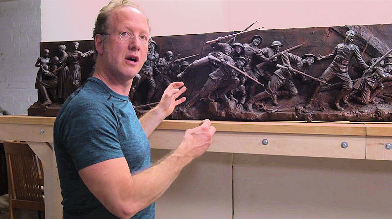 A Soldier's Journey: The Unveiling of the National World War I Memorial's Epic Sculpture