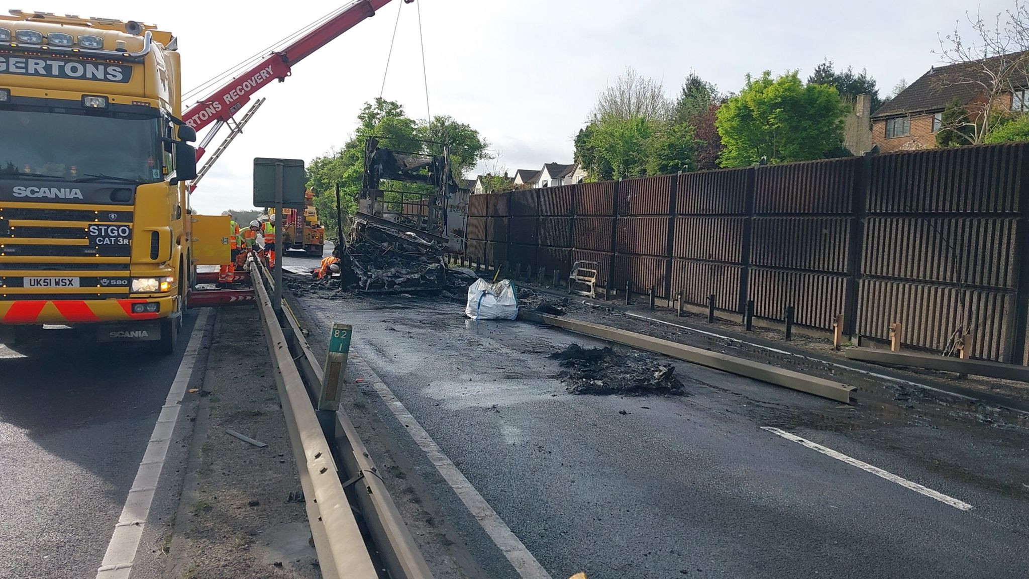 A34 Reopens After Combine Harvester Blocks Road: Six Miles of Delays Remain