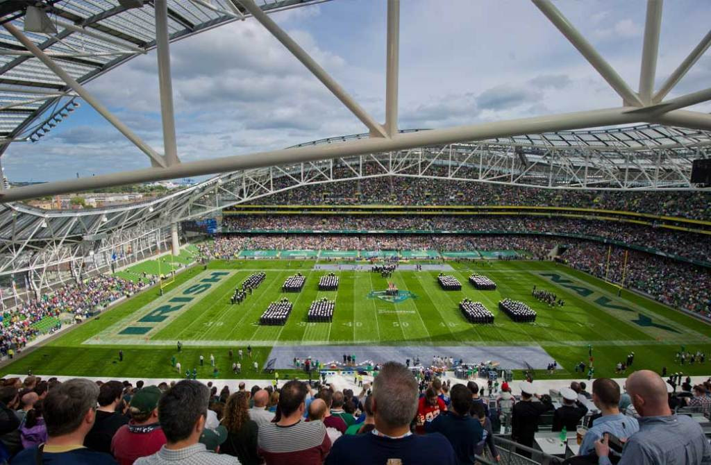 Aer Lingus College Football Classic Sets New Viewership Records, Boosts Irish Economy