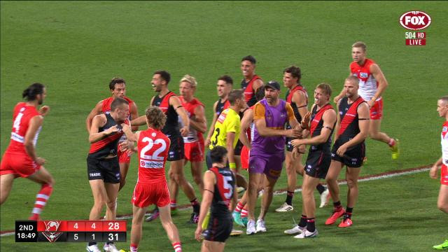 Https Www Foxsports Com Au Afl Teams Essendon Bombers Afl 2024 Travis Cloke Gets Involved In Scuffle As Sydney Swans Beat Essendon Bombers News Video Scores Results News Story 8e9226d2c02136a76a14c1165b70f75a