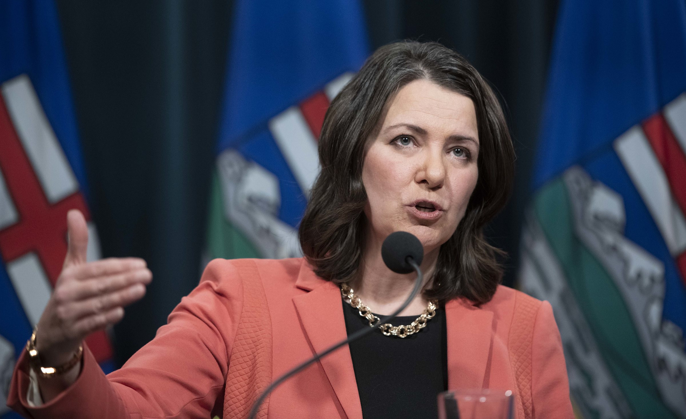 Alberta Premier Danielle Smith Faces Backlash Over Policy Announcements at Private UCP Events