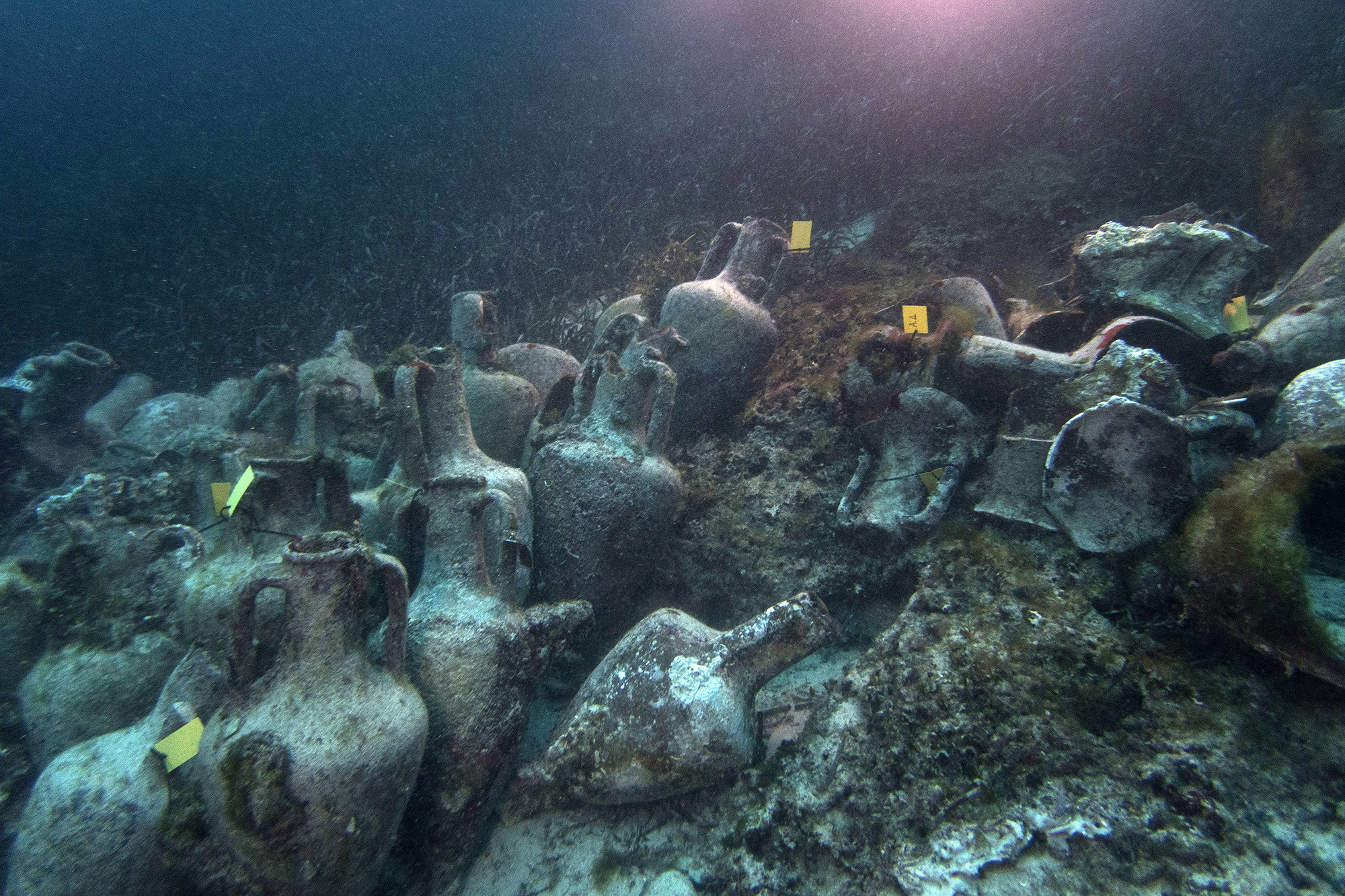 Ancient Greek Shipwreck Carrying 'Atlantis' Metal Raised From Sicilian Seabed