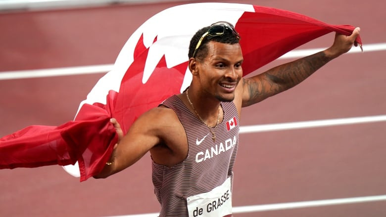 Andre De Grasse Edges Into 100m Semifinals at Paris Olympics, Aaron Brown Disqualified