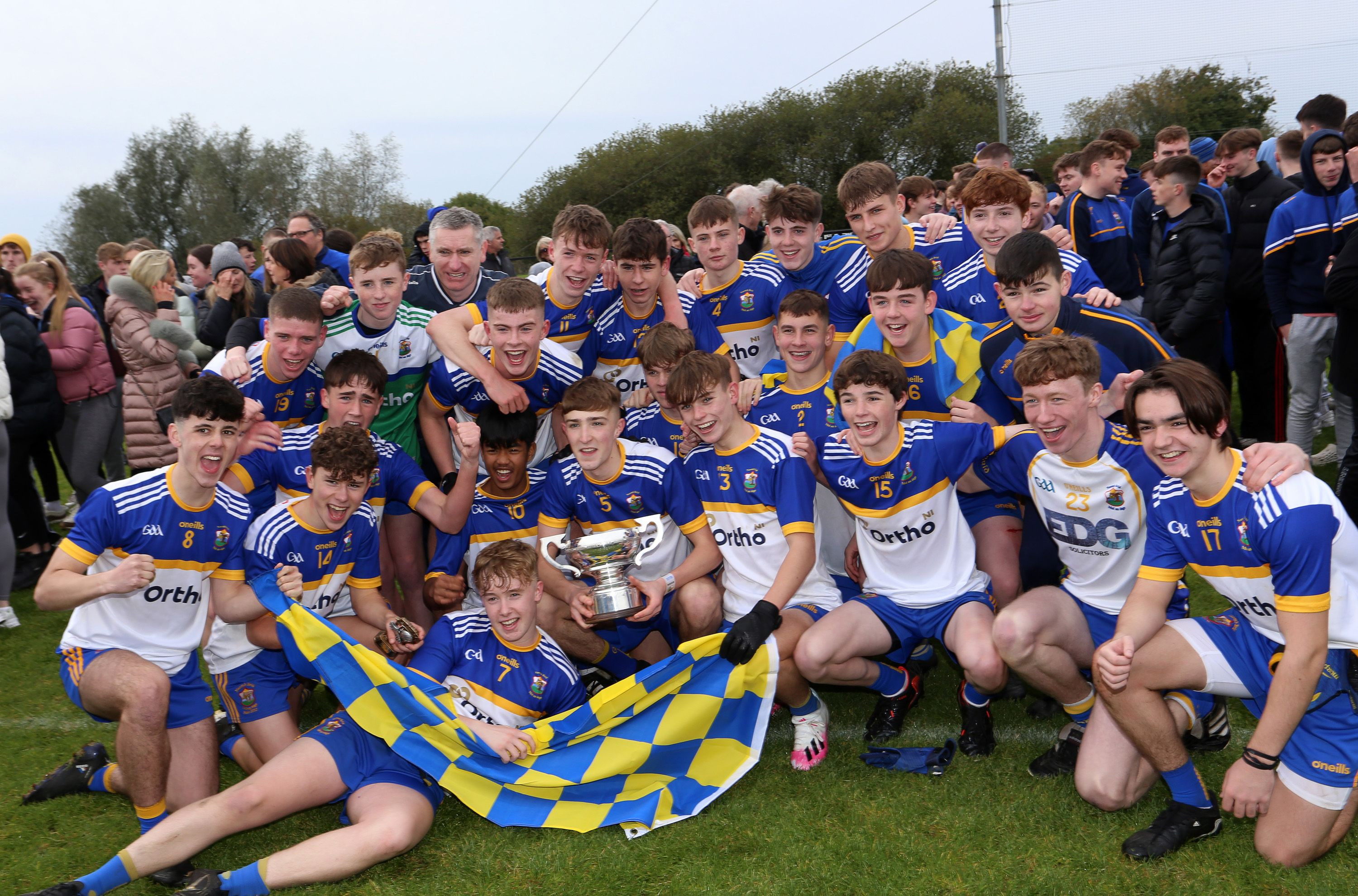 Antrim GAA Championship: St. Brigid's Secure Top Spot with Thrilling Victory Over Aghagallon