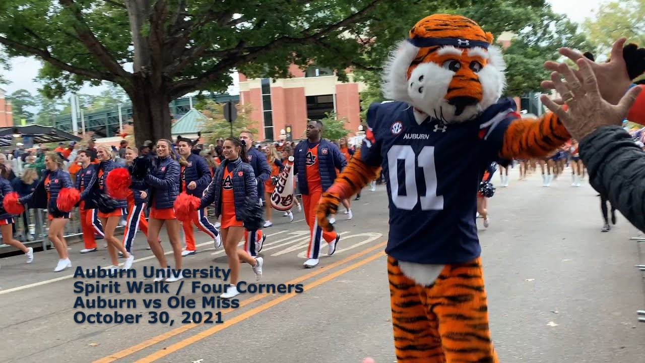 Auburn Tiger Walk: Best Photos From a Rain-Soaked Fan Celebration Before the New Mexico Game