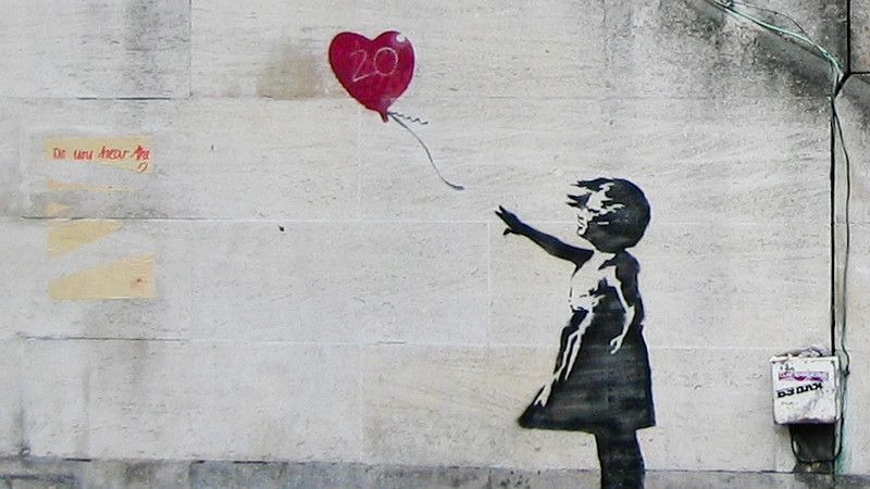 Banksy's 'Girl With Balloon' Stolen in Smash-and-Grab Raid: Art Recovered, Two Charged