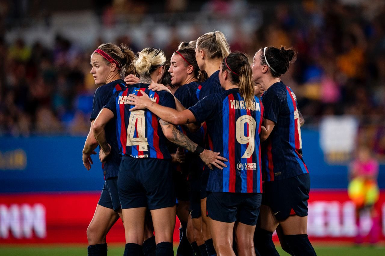 Barça Women Crush Montpellier 5-0 in Dominant Preseason Performance