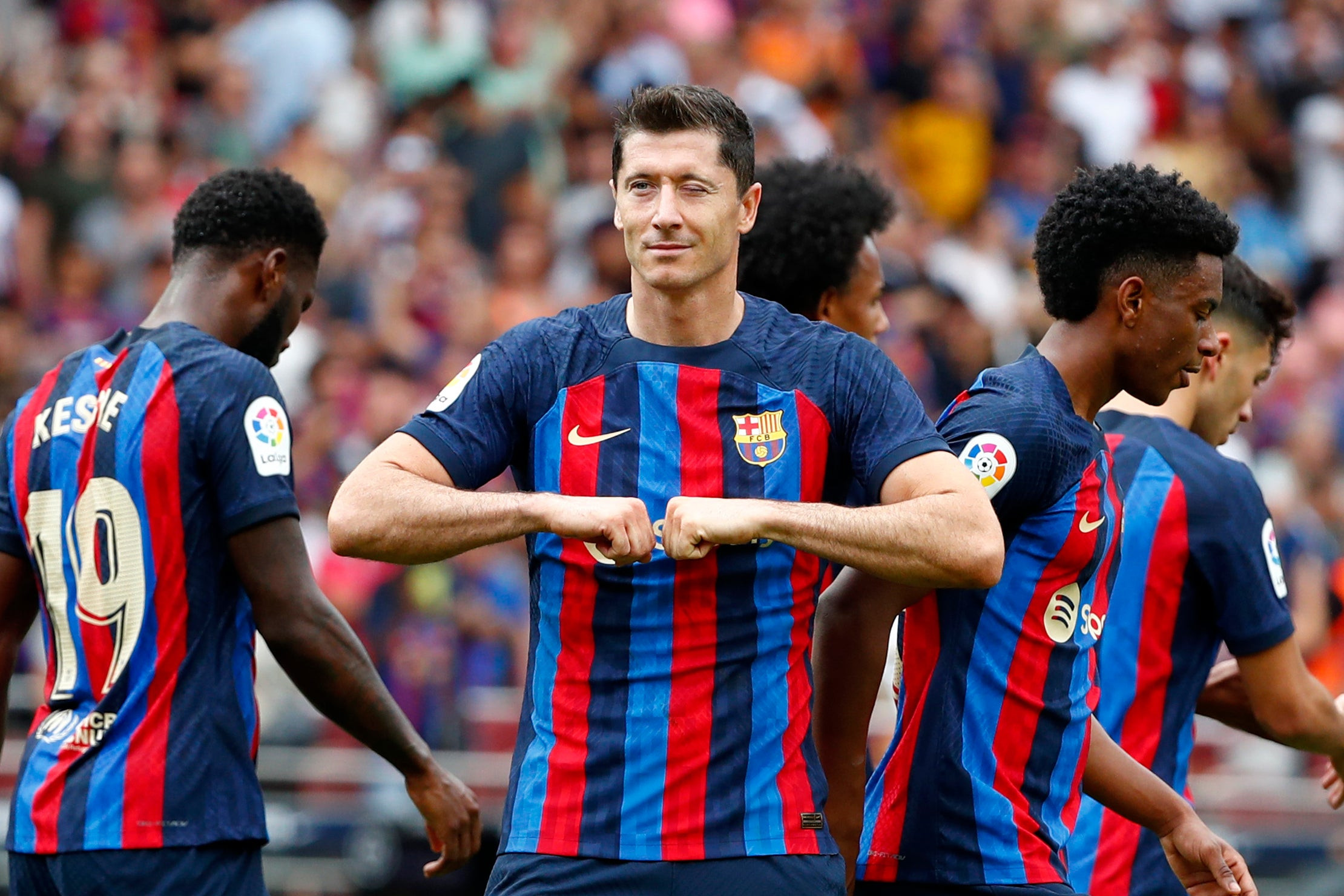 Barcelona's Shock Lineup Change: Lewandowski Benched for Crucial Mallorca Clash!