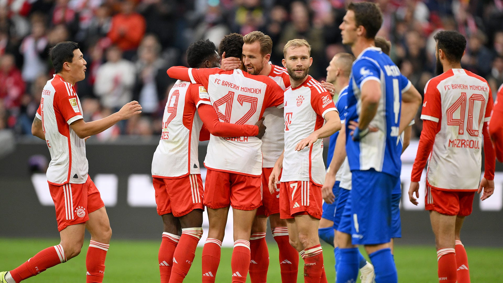 Bayern Munich Dominates Grasshopper in Pre-Season Friendly: Olise Scores First Goal for the Bavarians