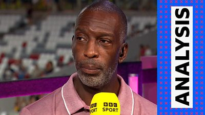 BBC Olympics Pundit Michael Johnson Caught Eating Live On Air During Women's Long Jump