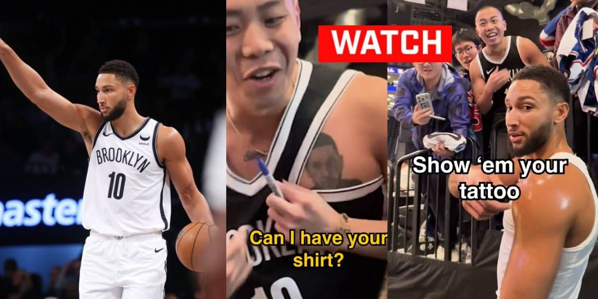 Ben Simmons's Heated Response to Fan's Insult During Nets Loss, Dennis Schroder's Intervention