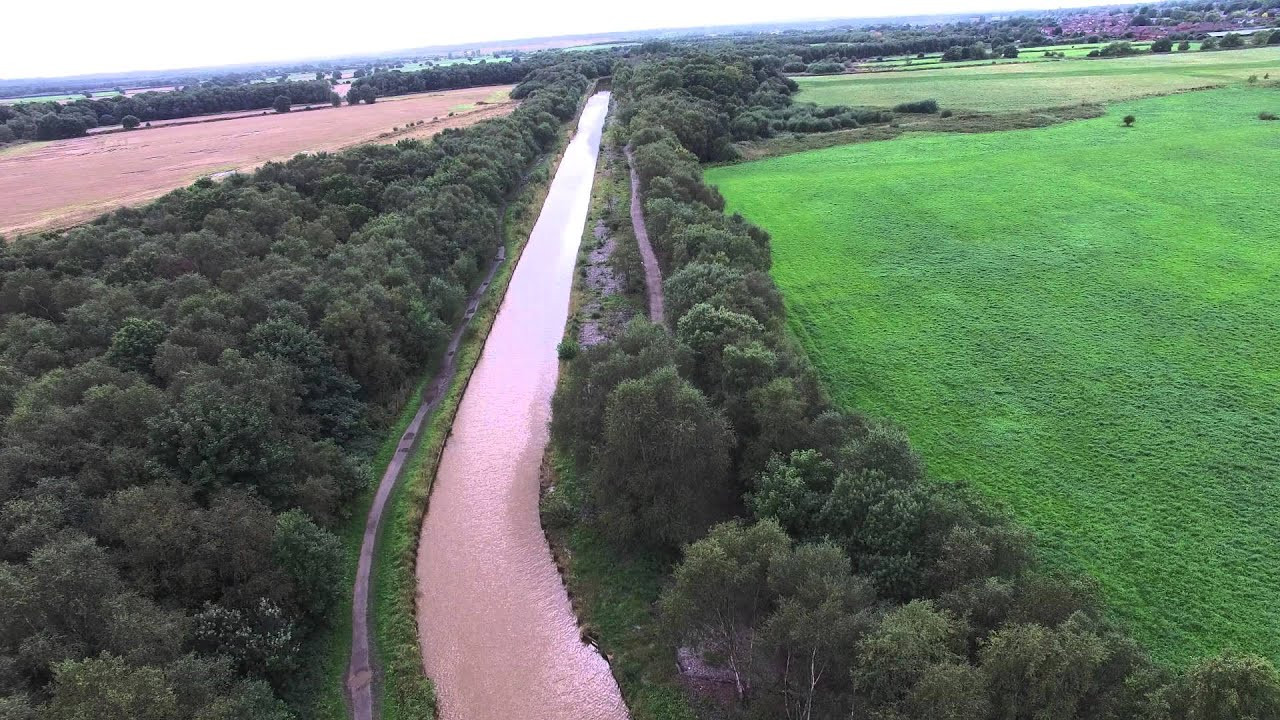 Bridgewater Canal Collapses: Dramatic Drone Footage Shows 50-Year First Breach After Torrential Rain