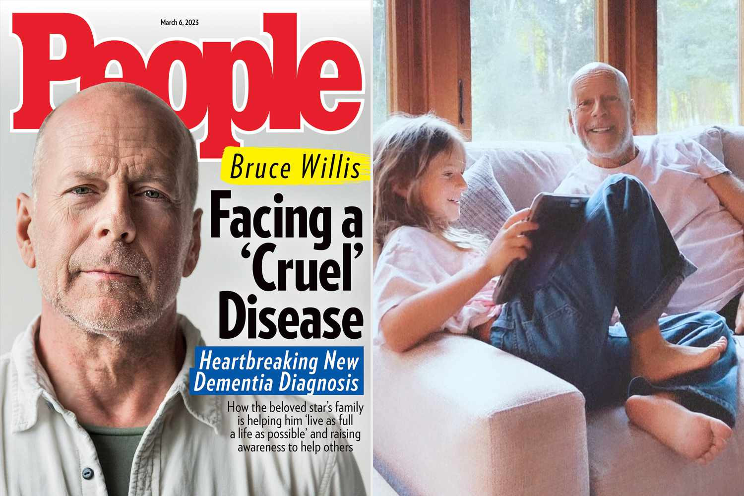 Bruce Willis' Family Shares Heartbreaking Update on Actor's Health as Dementia Progresses