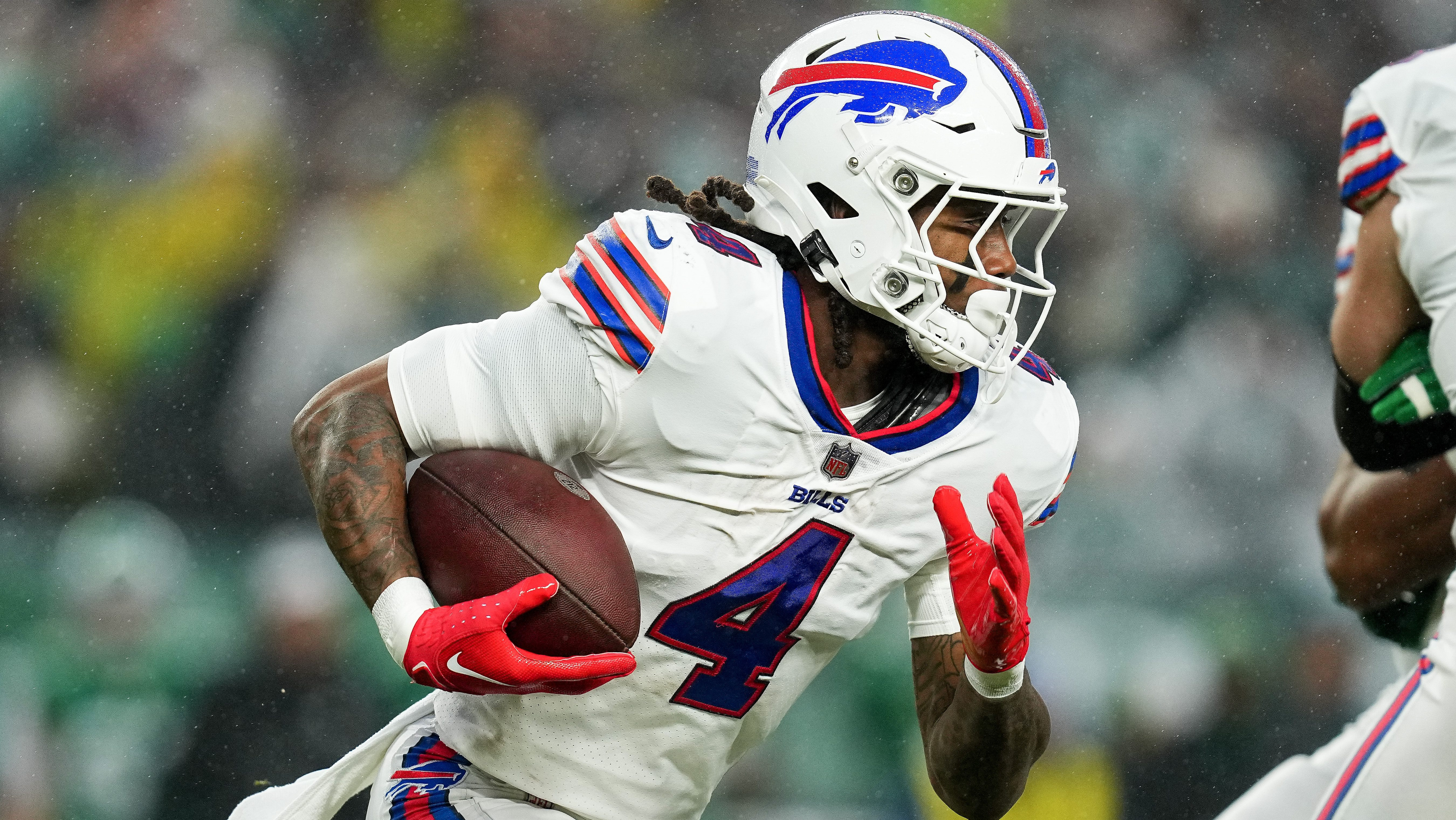 Buffalo Bills Running Back James Cook Out for Monday Night Football with Toe Injury