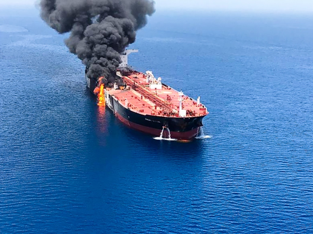 Burning Oil Tanker in Red Sea Poses Imminent Environmental Hazard: No Oil Spill Yet