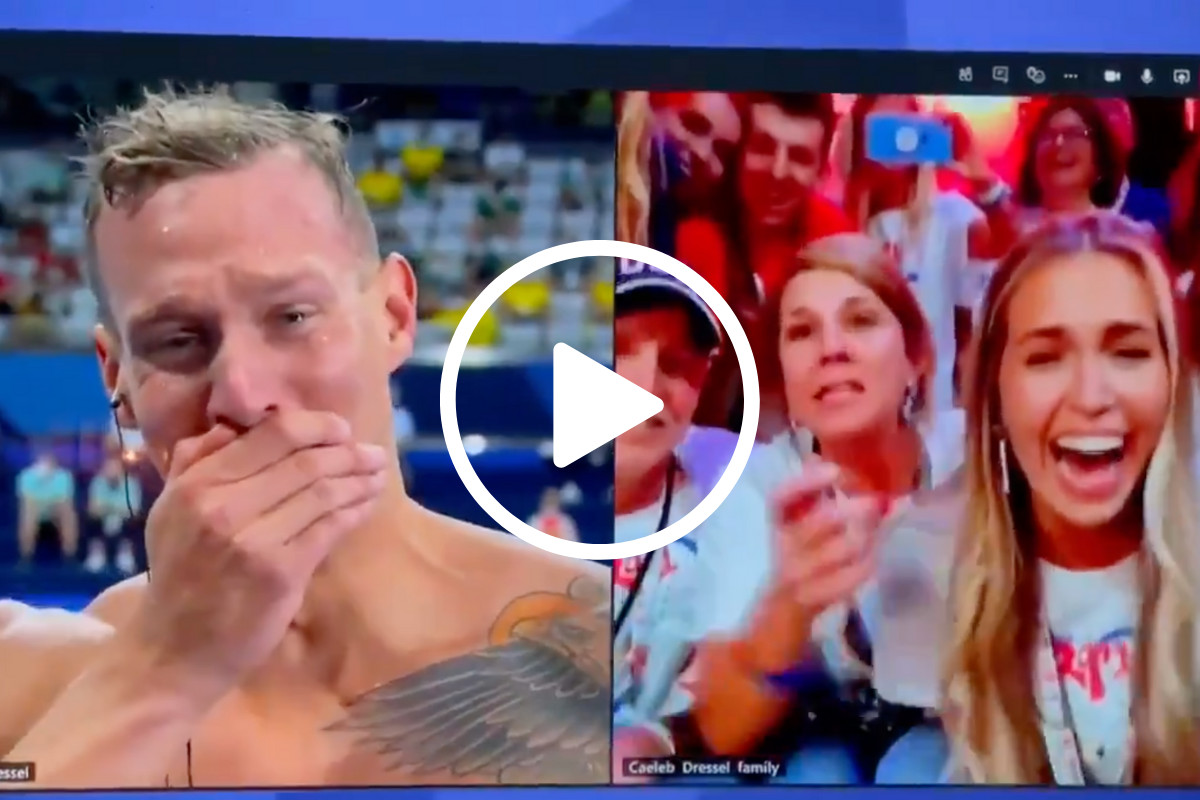 Caeleb Dressel Breaks Down in Tears After Disappointing Paris Olympics Performances