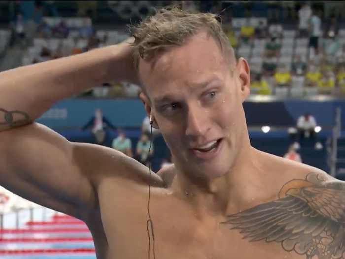 Caeleb Dressel Breaks Down in Tears After Disappointing Performances at Paris Olympics