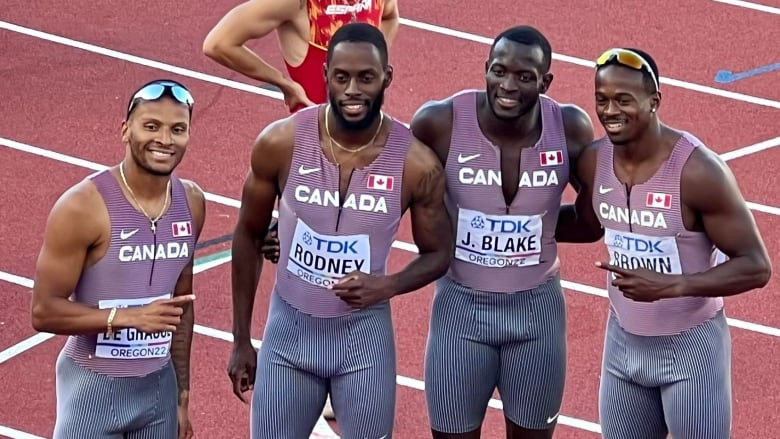 Canada's Men's 4x100m Relay Team Wins Gold in Shocking Upset at Paris 2024 Olympics