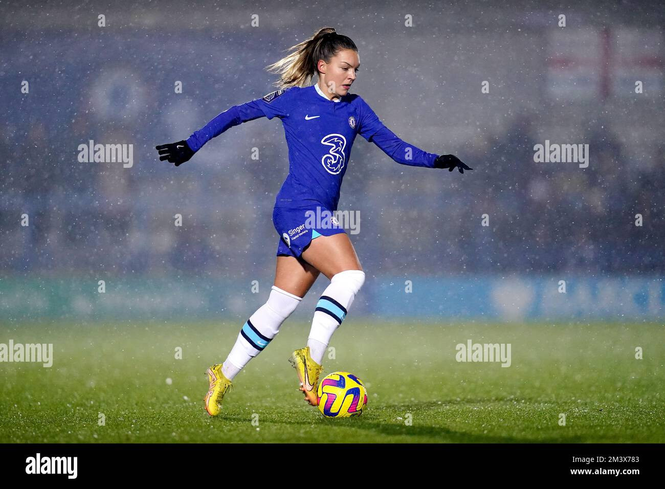 Chelsea FC Women Dominate Tottenham Hotspur In Thrilling WSL Match: Rytting Kaneryd Shines With Two Goals