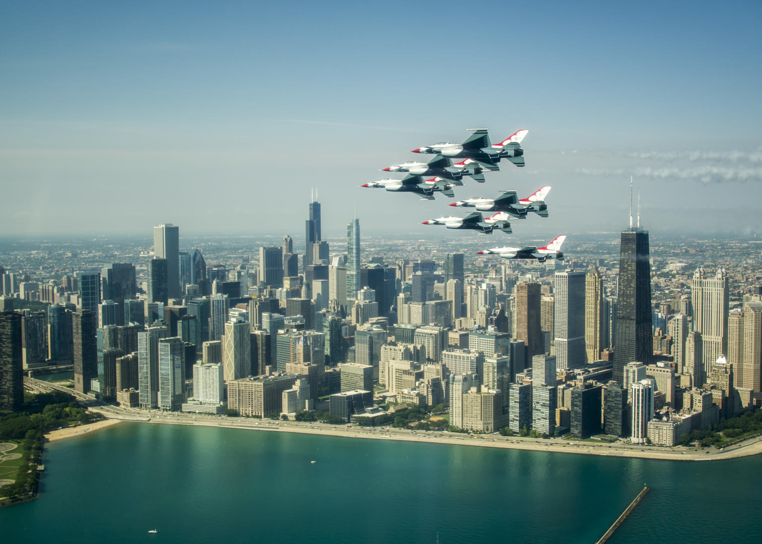 Chicago Air and Water Show 2024: Blue Angels, New Stunt Pilots and Military Aircraft Take Over Lake Michigan