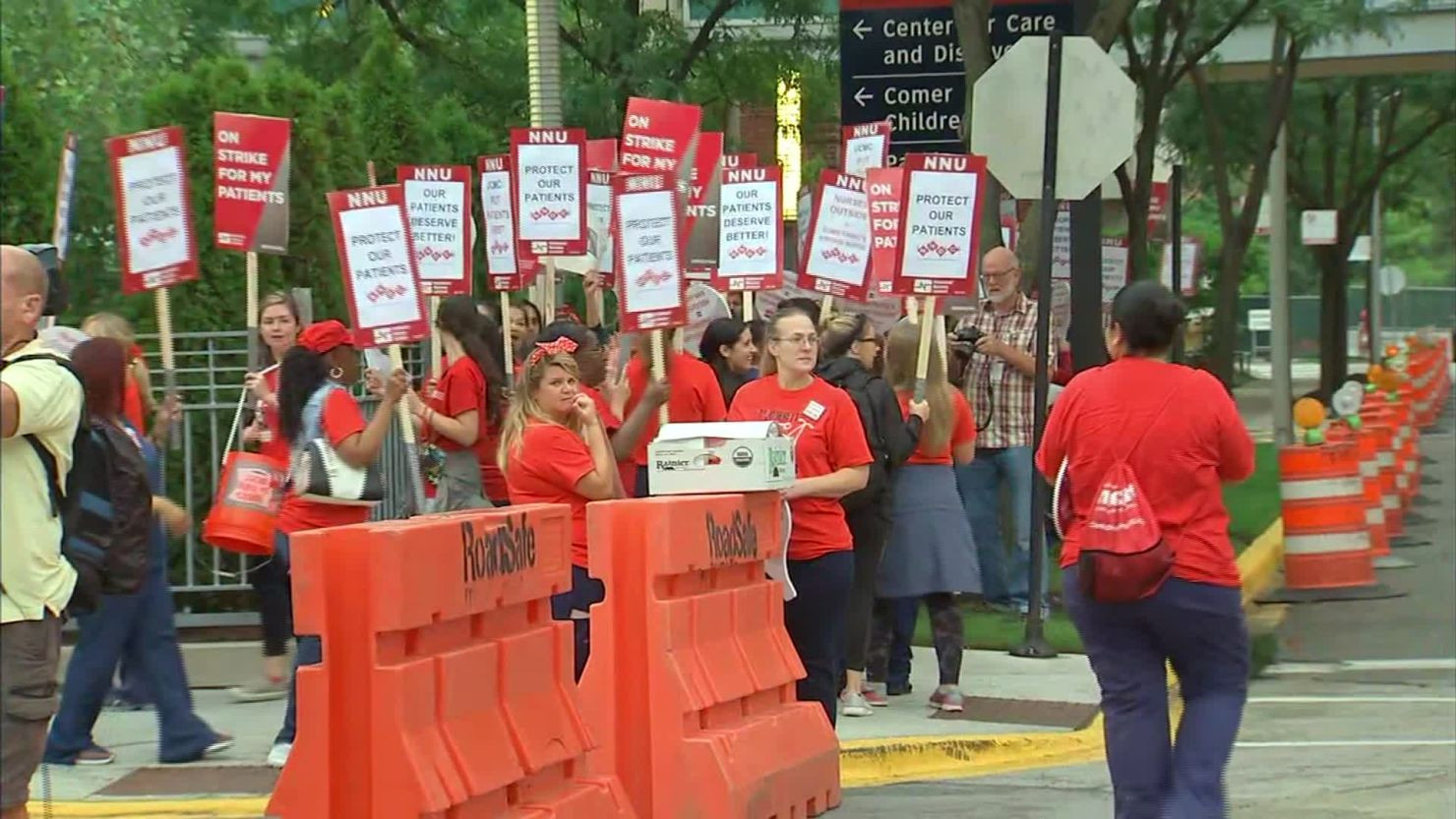 Chicago Nurses Strike Amidst DNC: 'We're the Heart of This Hospital'