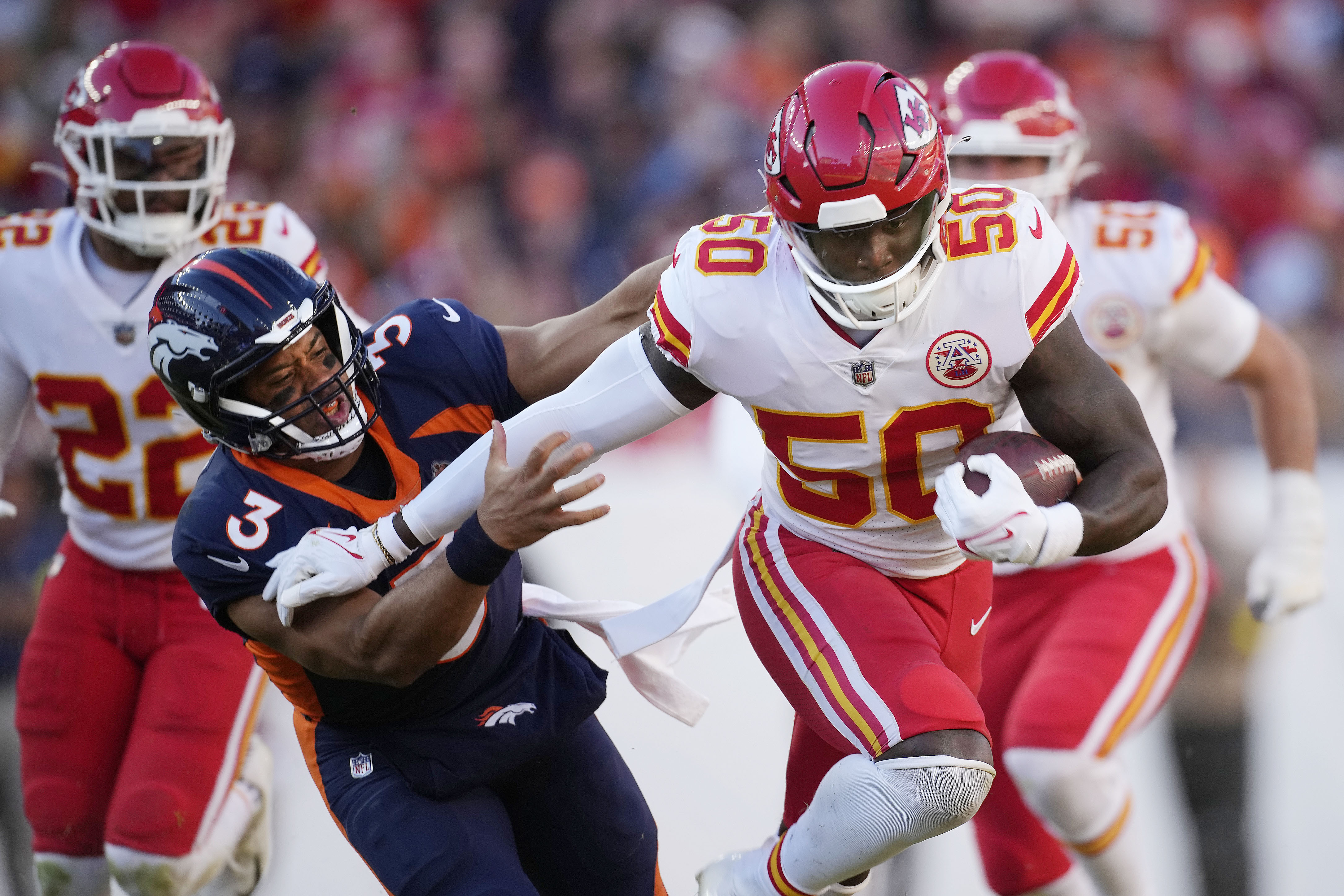 Chiefs vs. Broncos: Rising DB Sacks Bo Nix in First Quarter