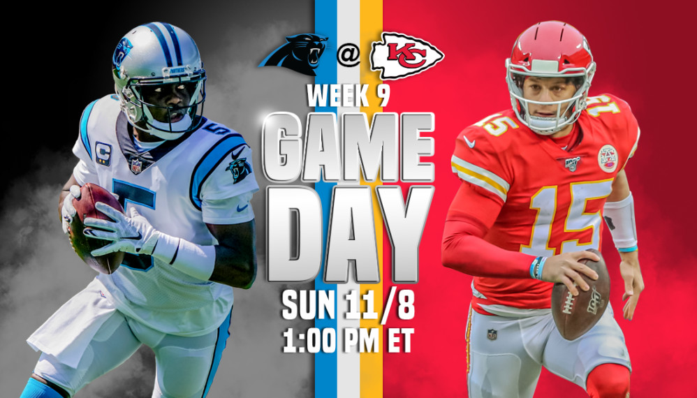 Chiefs vs. Panthers: How to Watch, Predictions, and Betting Odds for Week 12 Showdown