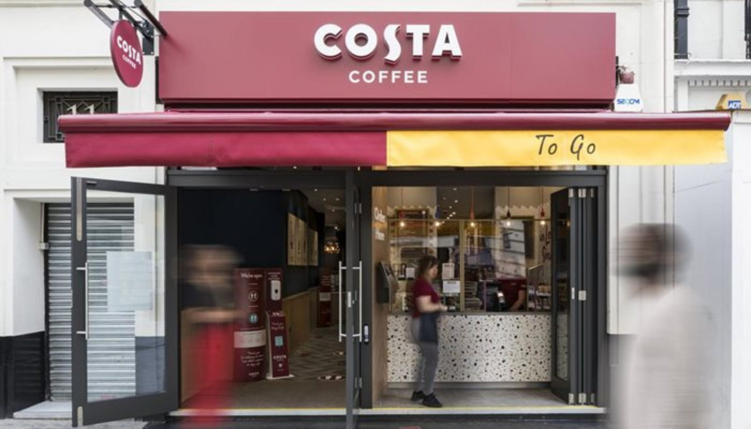 Costa Coffee Refreshes Billericay Store with Touchscreen Ordering and New Bakery Range