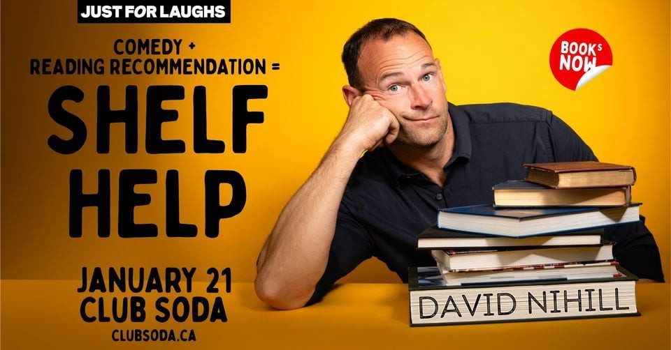 David Nihill's 'Shelf Help' Tour:  Comedian Brings His Unique Brand of Humor to Hartford