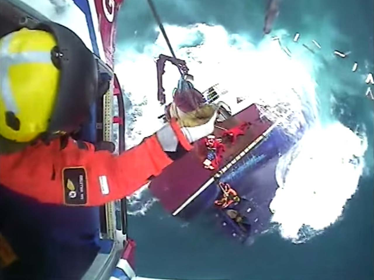 Dramatic Rescue of Two Fishermen Off Ardglass Harbour: Coastguard Helicopter Called In