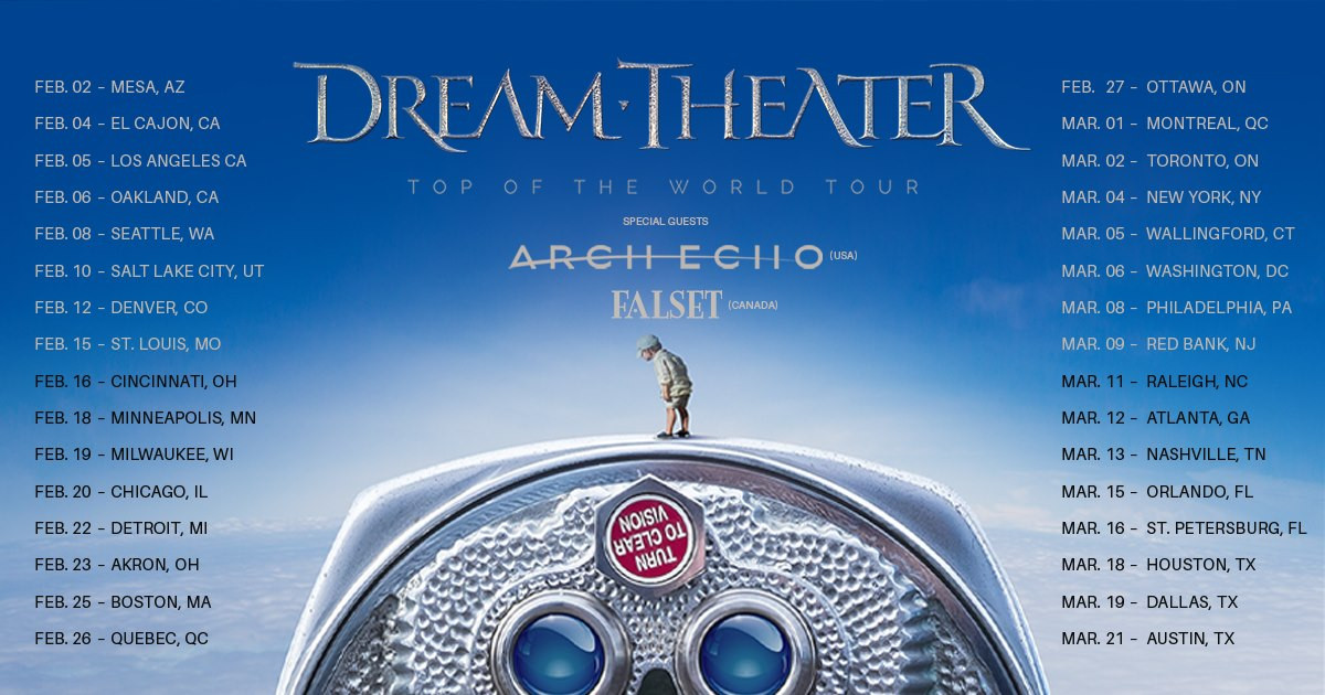 Dream Theater Announces North American Leg of 40th Anniversary Tour with Mike Portnoy's Return