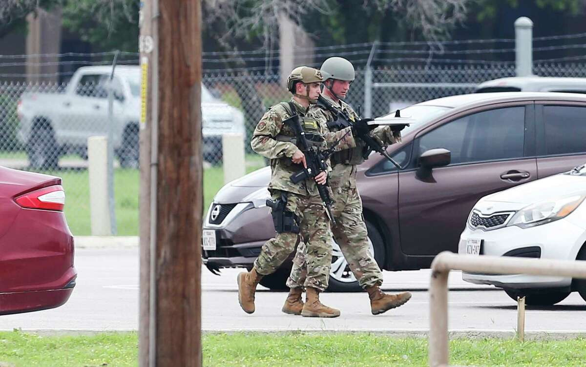 Drive-By Shooting at Joint Base San Antonio-Lackland: Security Forces Return Fire