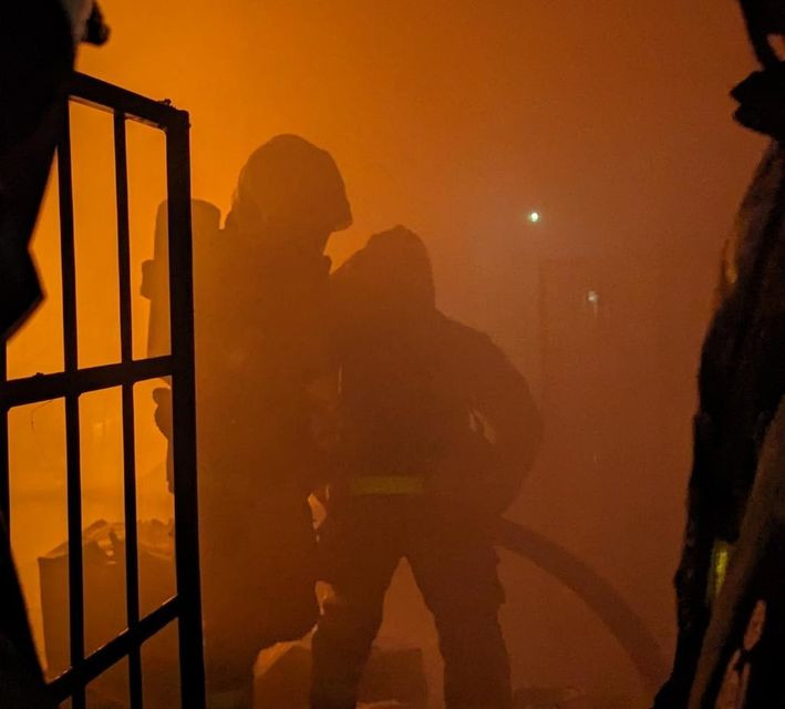 Dublin Industrial Estate Fire: Structures Collapse as Blaze Engulfs Camfil Building