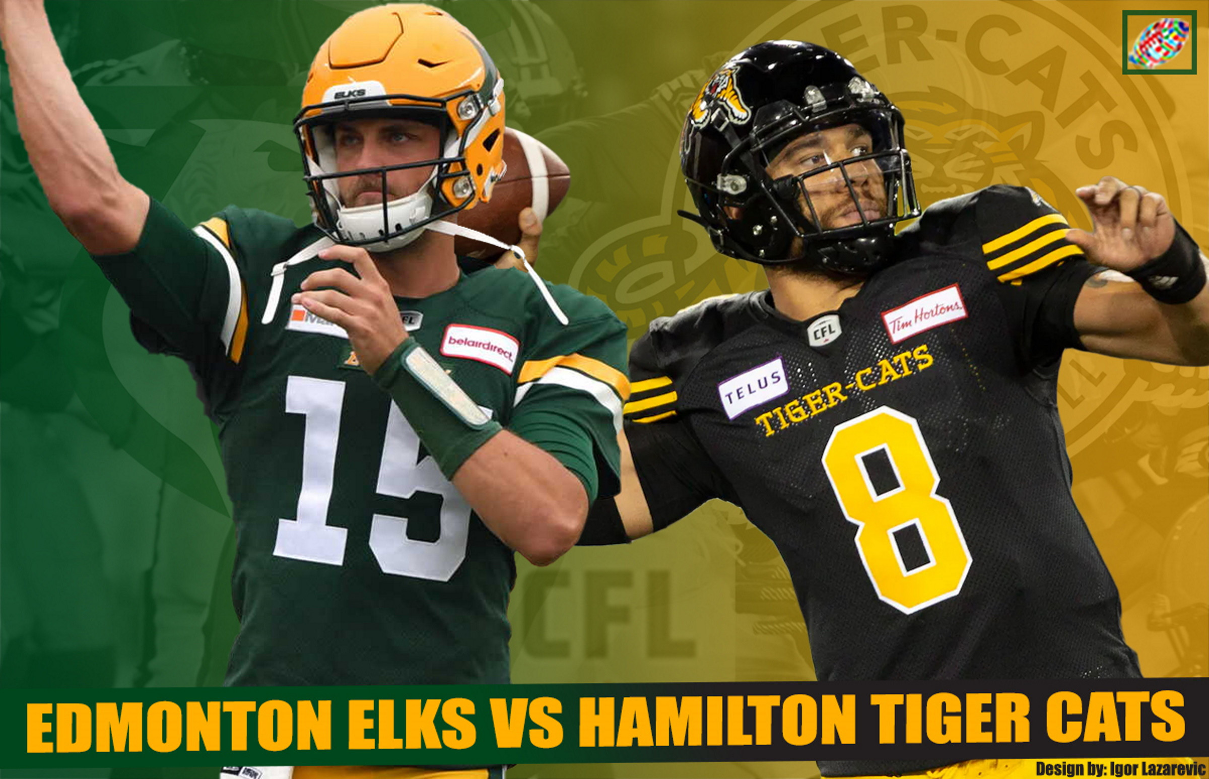 Edmonton Elks Roll to 3rd Straight Win, Dominate Hamilton Tiger-Cats