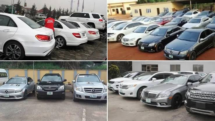 EFCC to Auction Over 800 Seized Luxury Cars Online: Full List of Vehicles and Locations