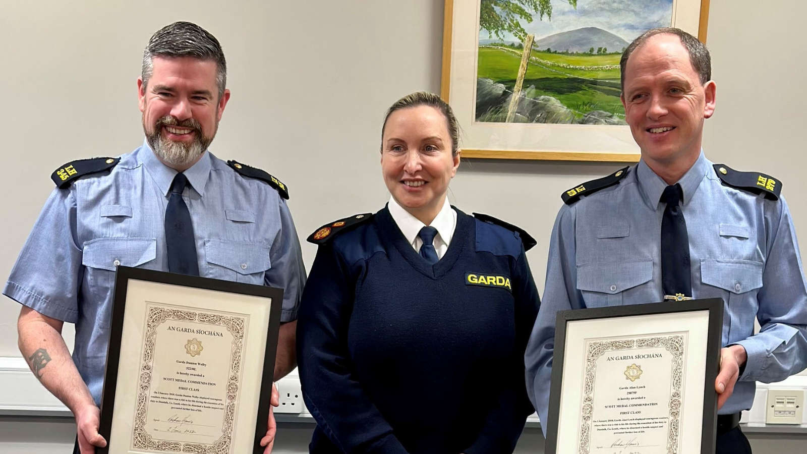 Eight Gardai Honored with Scott Medals for Bravery: Posthumous Awards for Two Officers Killed in the Line of Duty