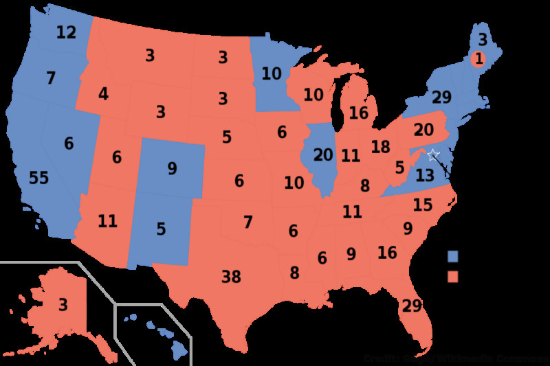 Current Presidential Election Map 2024 Bridie Hendrika