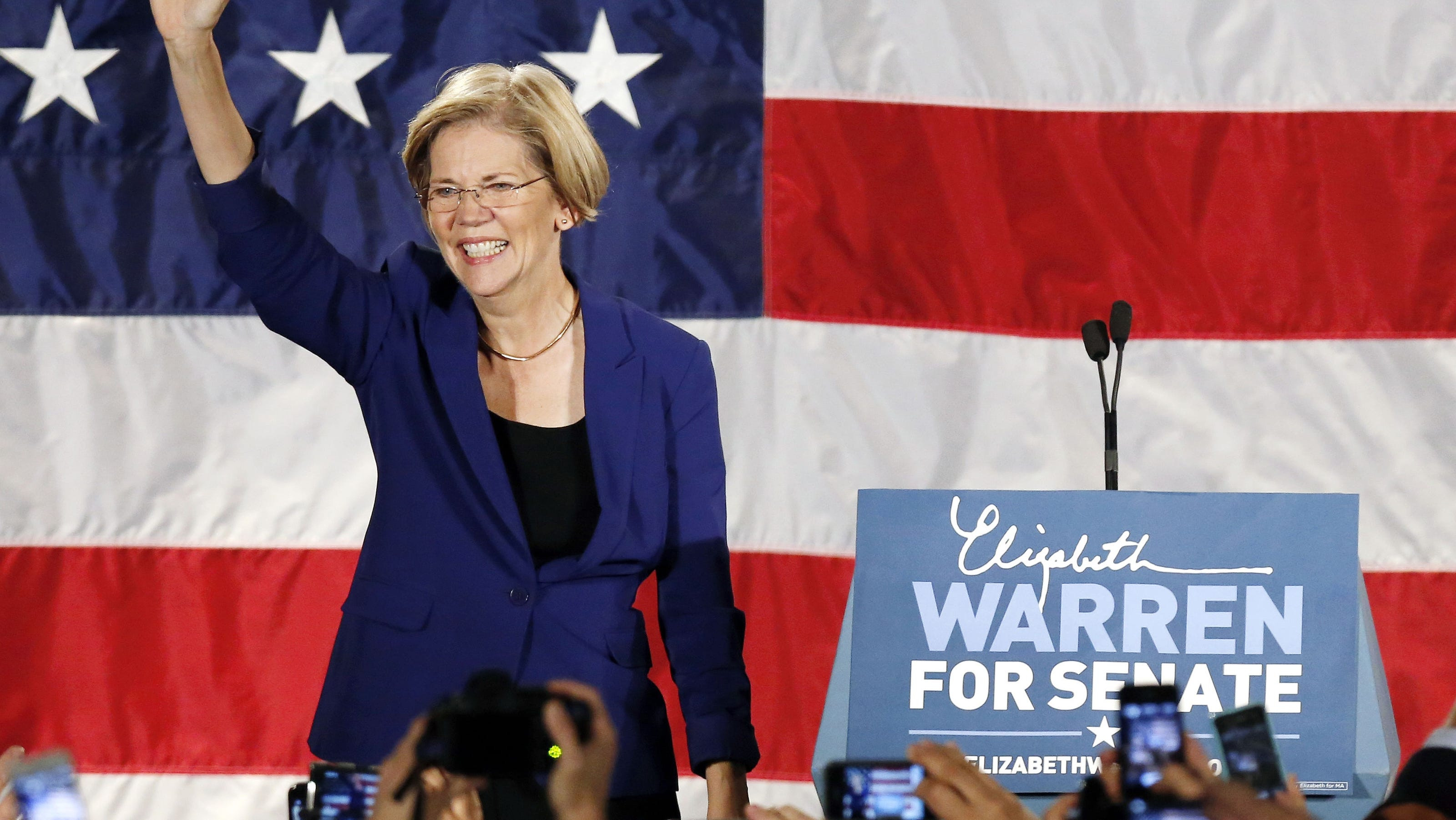 Elizabeth Warren Gets Emotional at DNC, Calls Trump a 'Felon' and Makes a 'Couch' Jab at J.D. Vance