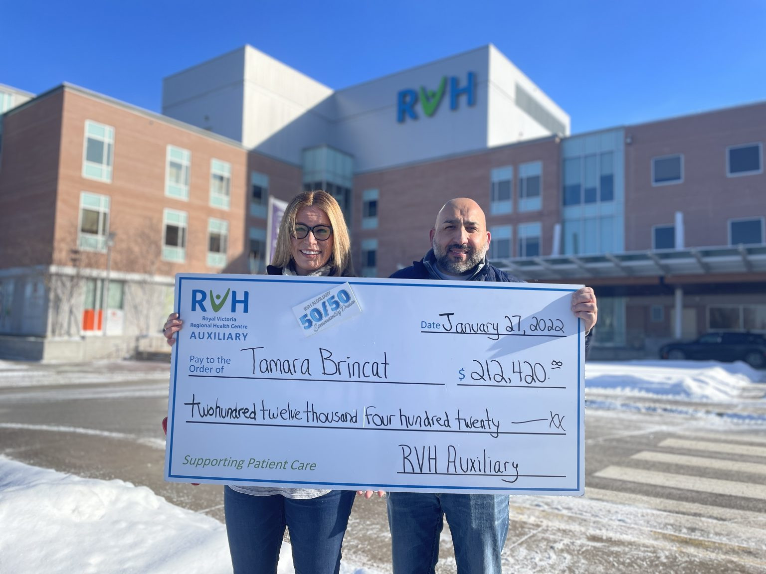 Elmvale Resident Wins Record-Breaking $796,932 RVH Lottery Jackpot!