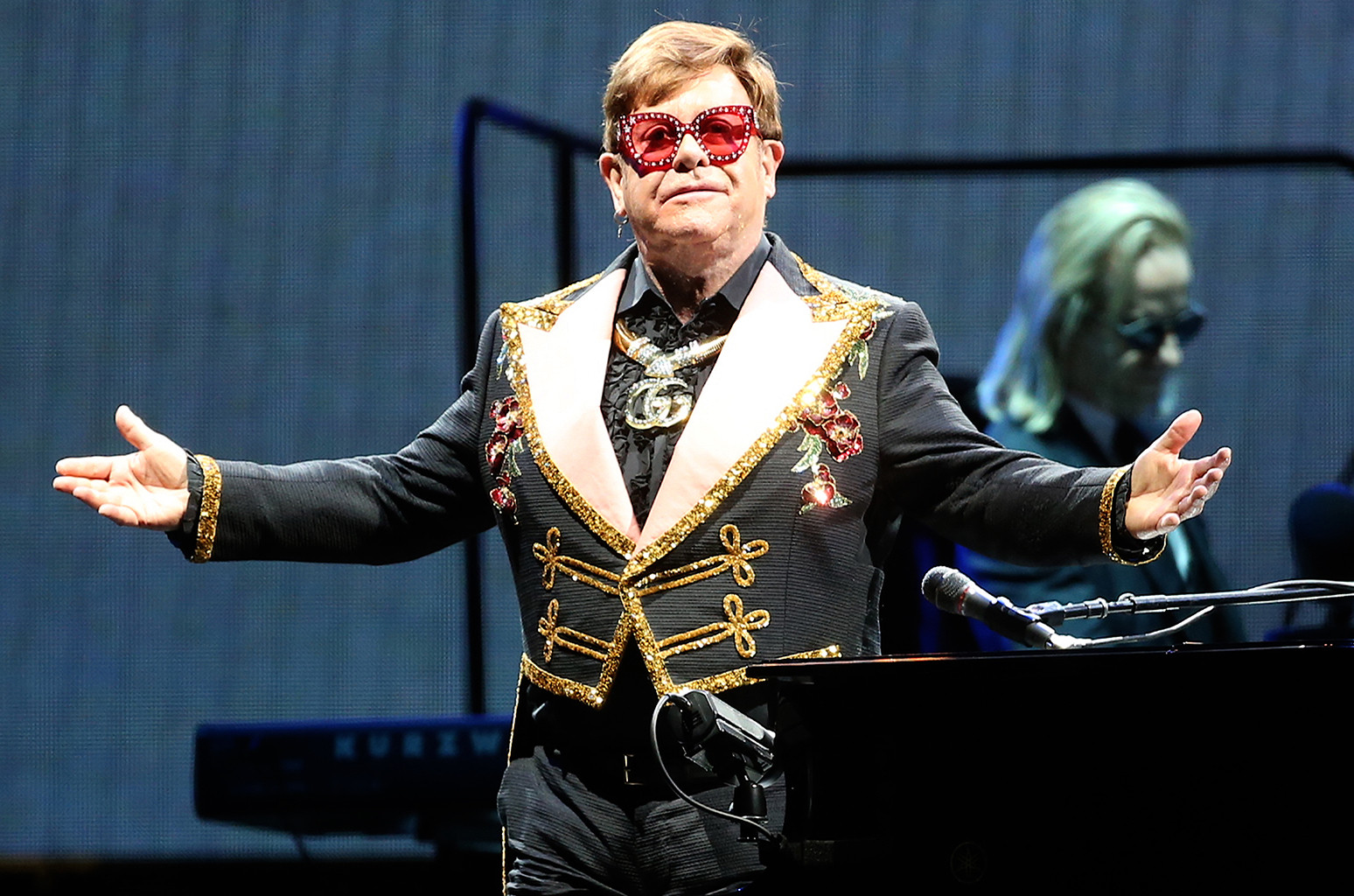 Elton John Completes New Album Despite Eye Infection, Release Uncertain