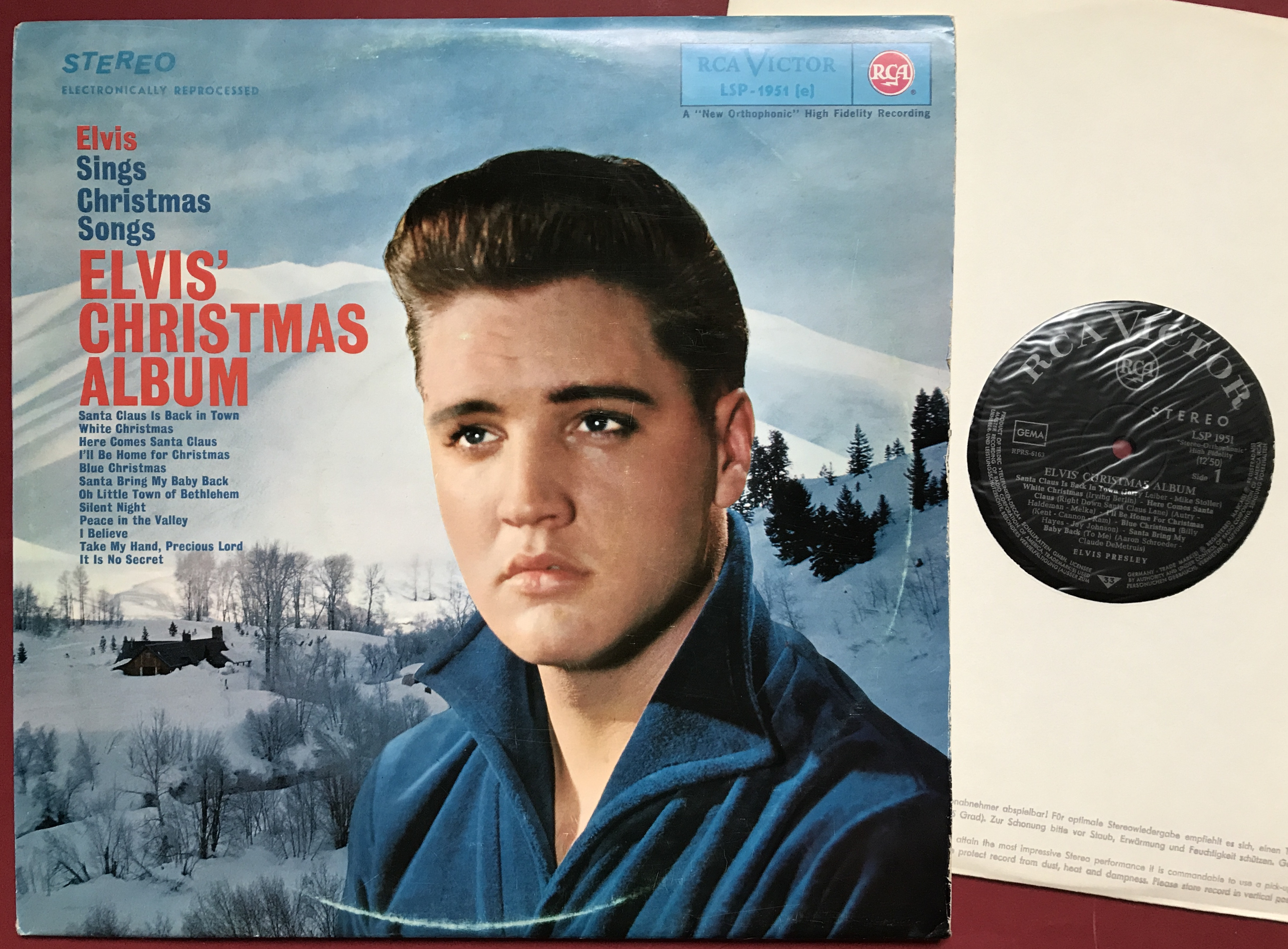 Elvis Presley's Christmas Album Makes History: Second No. 1 on Billboard Top Rock Albums Chart!