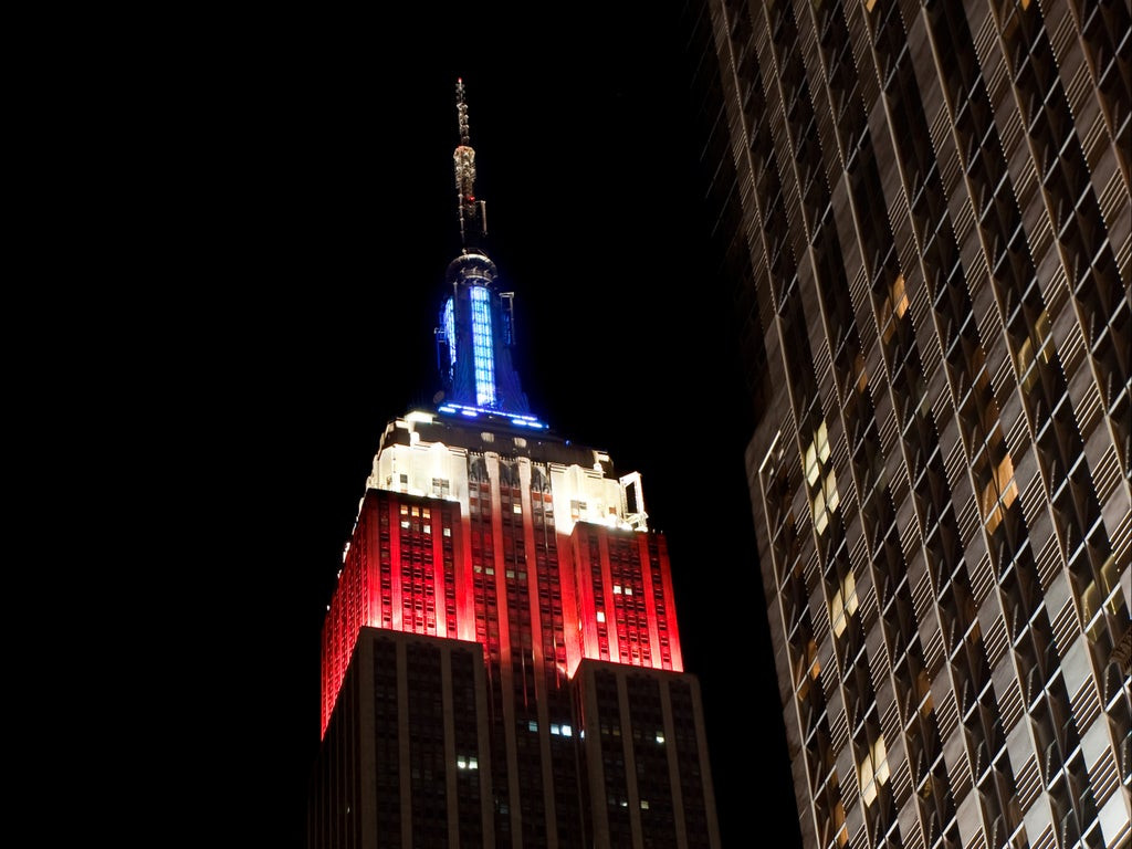 Empire State Building Sparks Outrage After Lighting Up Red for Trump's North Carolina Win