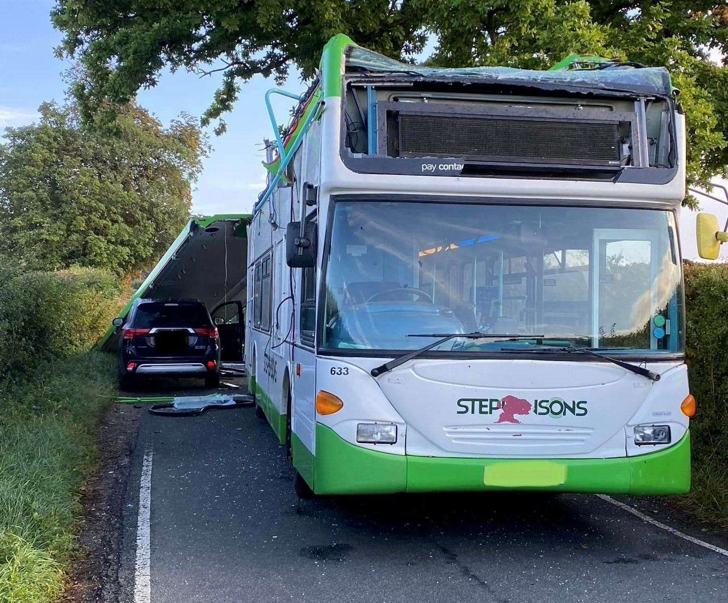 Essex Bus Fire: Quick-Thinking Driver Evacuates Passengers Before Blaze Engulfs Vehicle