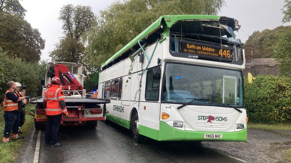 Essex Bus Fire: Quick-Thinking Driver Evacuates Passengers Before Blaze Engulfs Vehicle