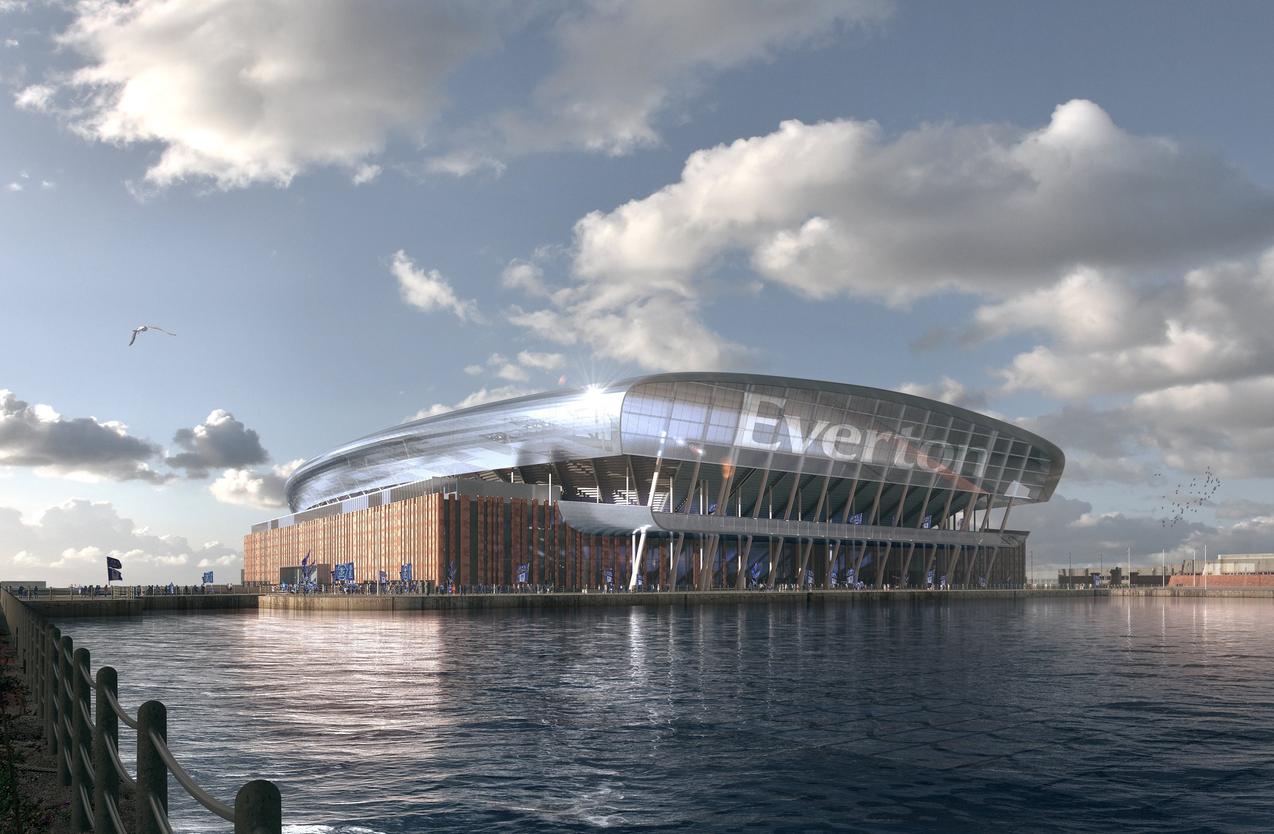 Everton's New £800M Stadium: First Goal Scored, But Not by an Evertonian!