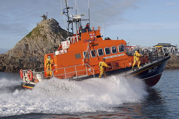 Fenit Lifeboat Volunteers Rescue Two Swimmers During Training Exercise