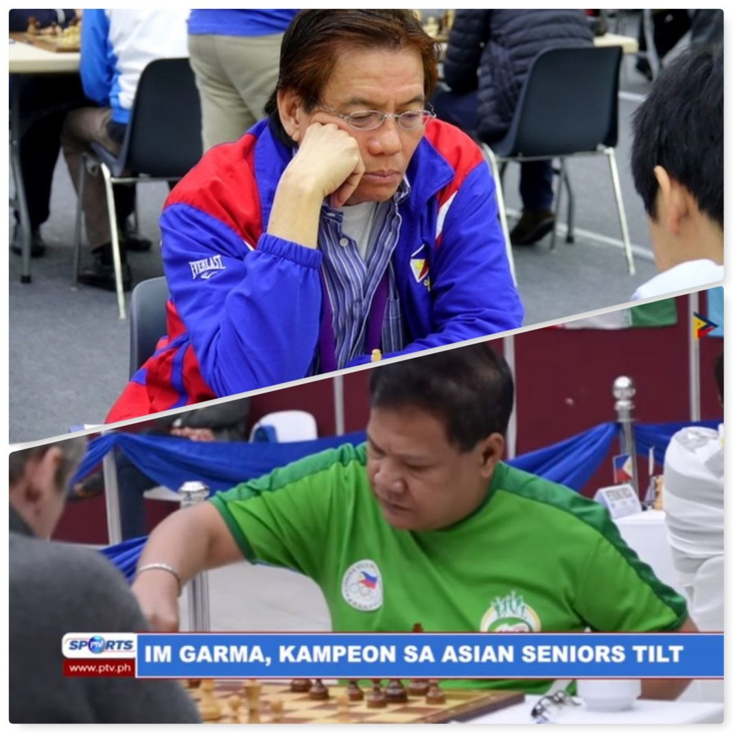 Filipino Chess Masters Dominate World Senior Championships: Garma's Blitz Gold & Mangubat's Bronze!